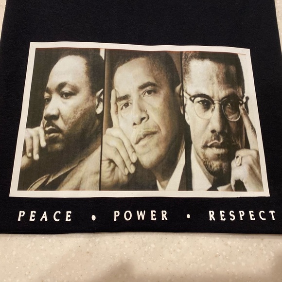 Beautiful new unisex “ Peace, Power, Respect” tee - Picture 4 of 4